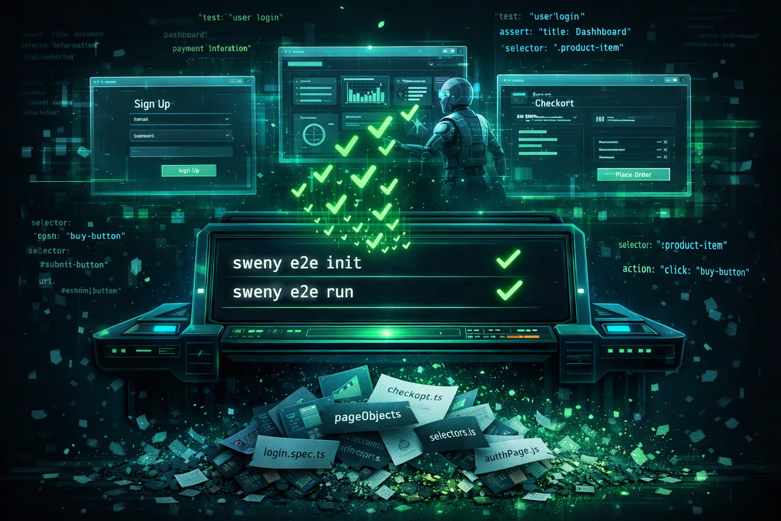 Replace Playwright with Two Commands: AI-Driven E2E Testing with SWEny