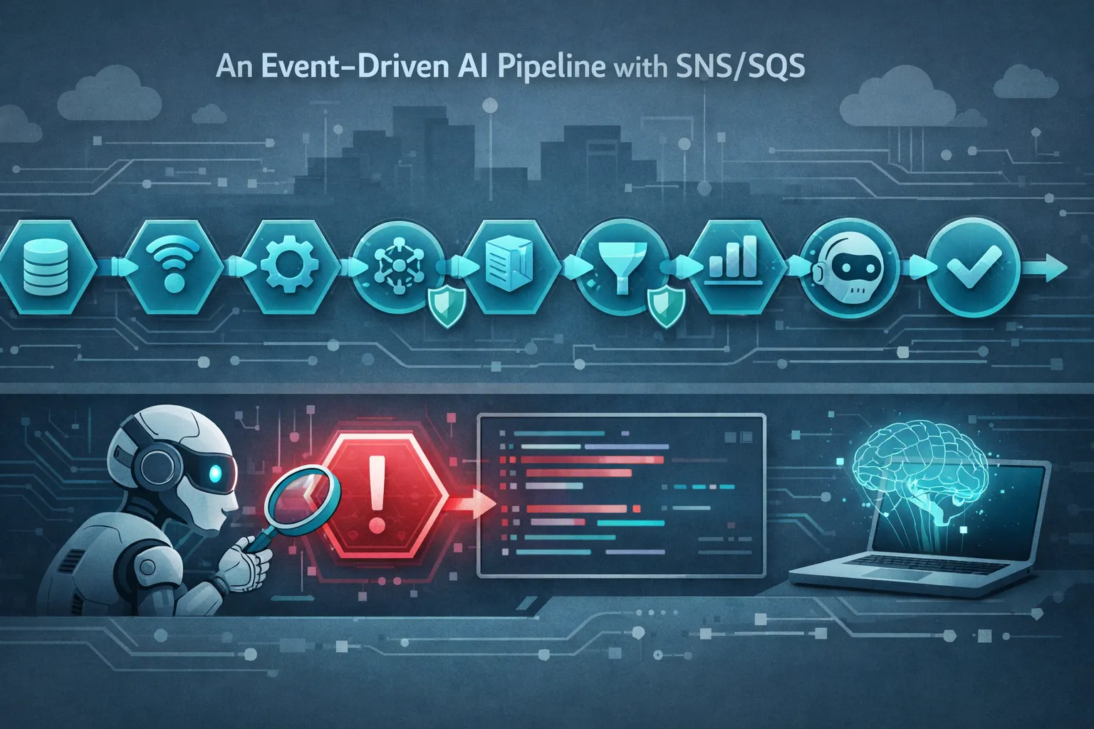 Building an Event-Driven AI Pipeline with SNS/SQS